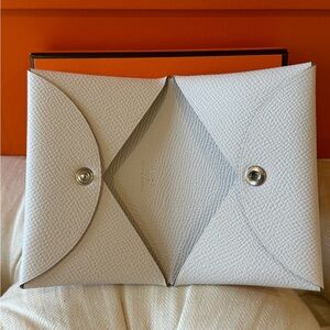 Authentic Hermes Calvi Card holder, brand new.